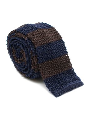 Brunello Cucinelli Knit Squared Necktie