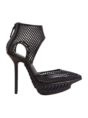 Haider Ackermann Black Boom Mesh Sandals