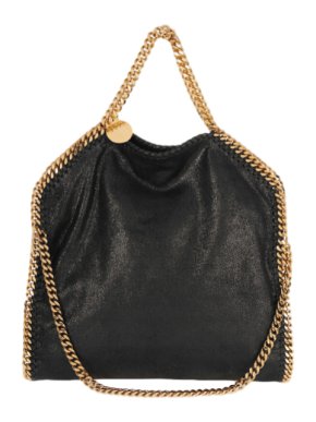 Stella McCartney The Falabella faux brushed-leather shoulder bag