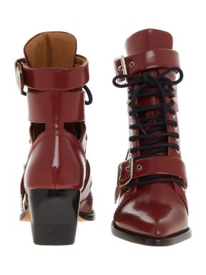 Chloe patent leather Rylee ankle boots