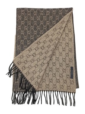 Gucci Reversible Cashmere Knit Scarf