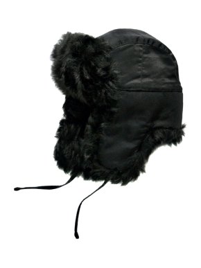 Ralph Lauren Collection Black Shearling Hat