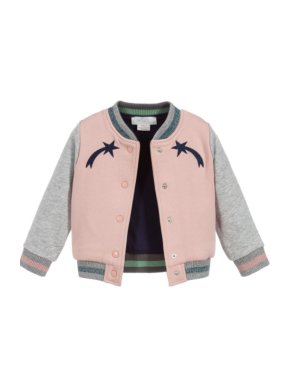 Stella McCartney Kid's Colourblock Bomber Jacket