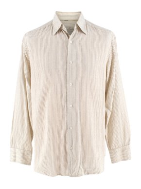 Tommy Bahama Striped Cotton Button Up Shirt