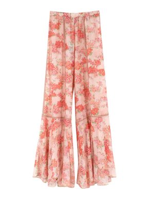 Chio Di Stefania Flared Embroidered Pants