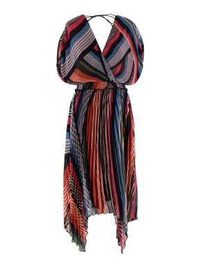 Saylor Pleated Chiffon Lia Dress