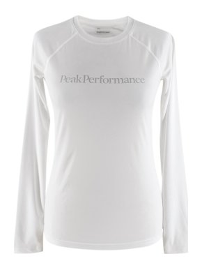 Peak Performance White Long Sleeve Gym Top