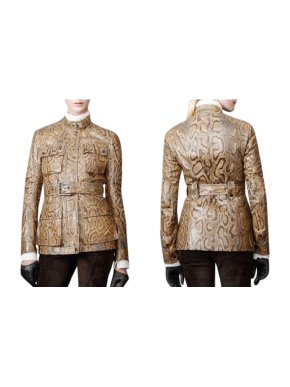 Belstaff Python Belted Triumph Jacket