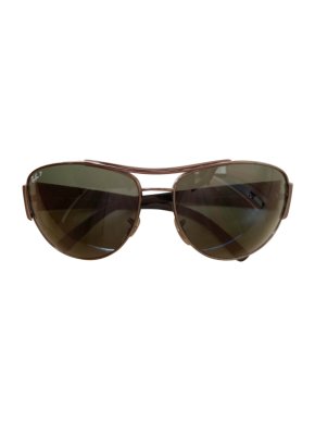 Ray Ban Grey Aviator Sunglasses
