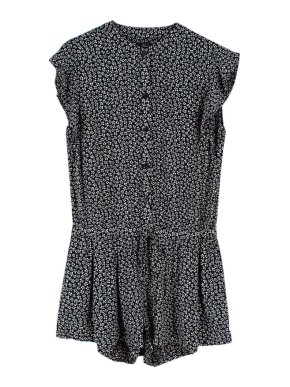 Rails Floral Ruffled Playsuit