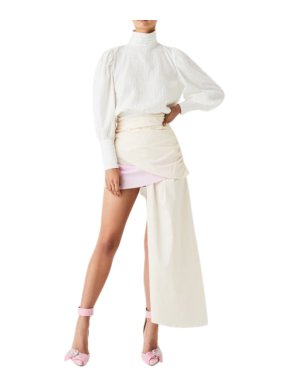 Atoir Two-Tone Retrograde Asymmetric Skirt