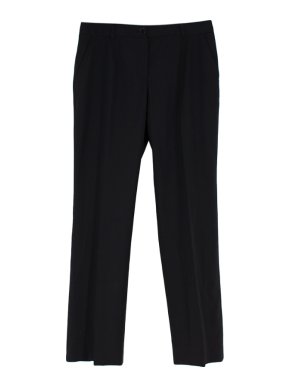 Dolce & Gabbana Classic Fit Black Trousers 1