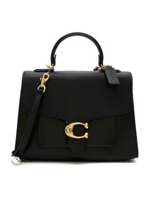 Coach Tabby Top Handle 20 Bag Black