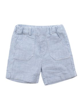 Tartine et Chocolat Blue & White Pinstripe Shorts