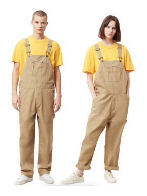 Napapijri Mooni Mineral Beige Unisex Overalls