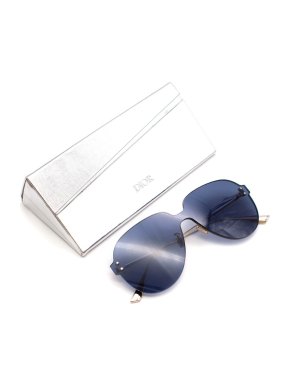 Dior Colourquake1 Oversized Blue Sunglasses