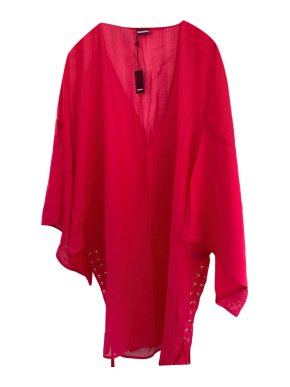 DSquared2 Pink Sheer Silk Blend Tunic