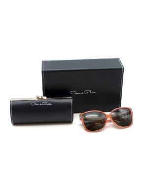 Oscar de la Renta X Linda Farrow D-Frame Sunglasses