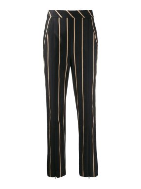 Self Portrait Tailored Striped Trousers