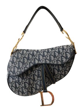 Christian Dior vintage monogram saddle bag