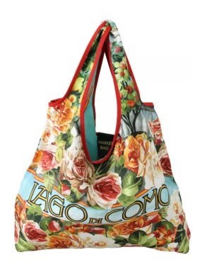 Dolce & Gabbana Floral Print Market Tote