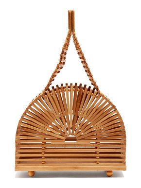 Cult Gaia Mini Dome Bamboo Bag