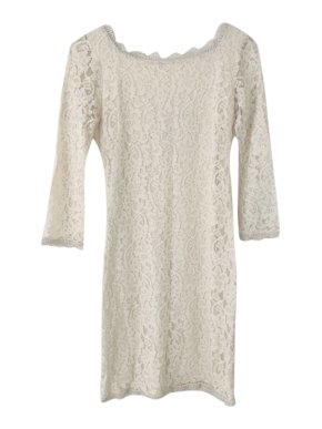 Diane Von Furstenberg Ivory Lace Zarita Dress
