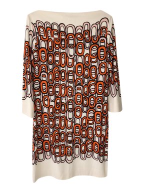 Diane von Furstenberg Ruri Printed Shift Dress