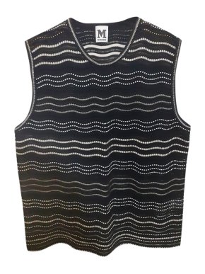 Missoni Woven Knit Sleeveless Top