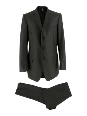 Dior Grey Single Breasted Two-Piece Suit