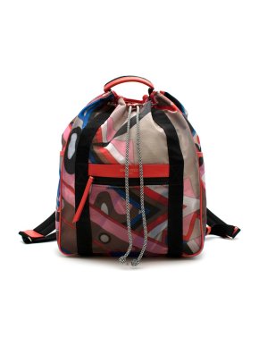 Emilio Pucci Vallauris Print Backpack