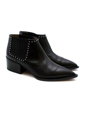 Givenchy Studded Leather Ankle Boots