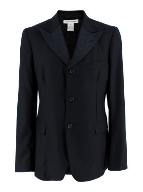 Comme Des Garcon Black Blazer