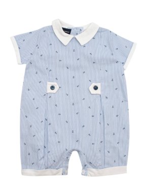 I Giacomini Blue Anchor Baby-Grow