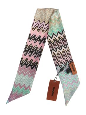 Missoni Silk Zig Zag Pastel Twilly