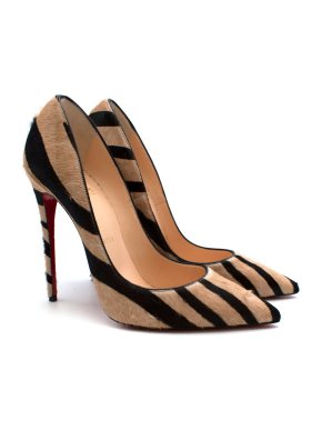 Christian Louboutin So Kate Calf Hair Pumps