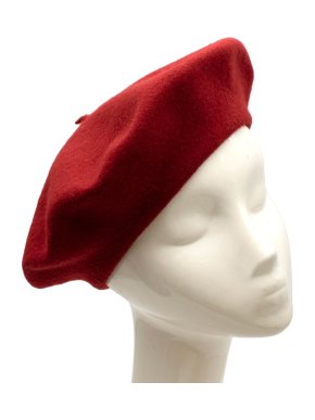 Gucci Red Wool Beret