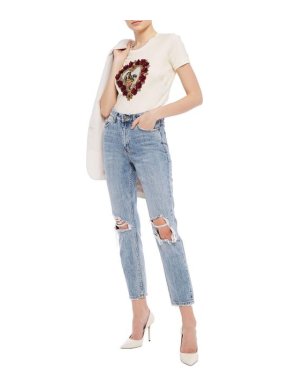 Dolce & Gabbana embellished heart T-shirt