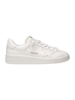 Golden Goose pure star leather white trainers