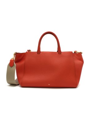 Anya Hindmarch Orange Top Handle Bag