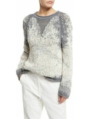 Brunello Cucinelli Ombre Chunky Knit Jumper