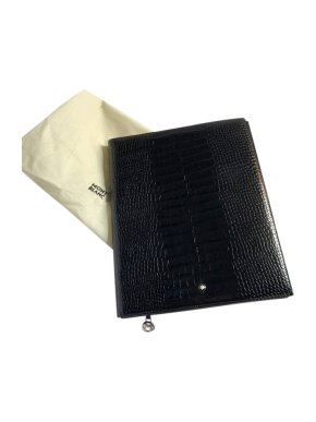 Montblanc Meisterstuck croc-embossed leather notebook