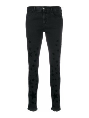 Stella McCartney Black Star Skinny Jeans