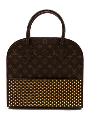 Louis Vuitton x Christian Louboutin Calf Hair Spikes Iconoclast Tote