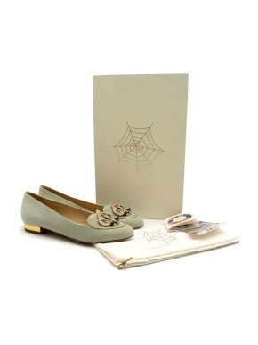 Charlotte Olympia Libra Mint Green Birthday Shoes