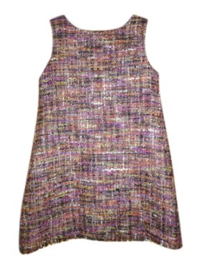Dolce & Gabbana kids wool blend tweed shift dress