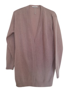 MaxMara beige mohair blend long cardigan
