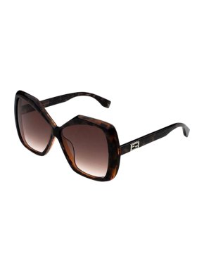 Fendi Havana brown & gold sunglasses