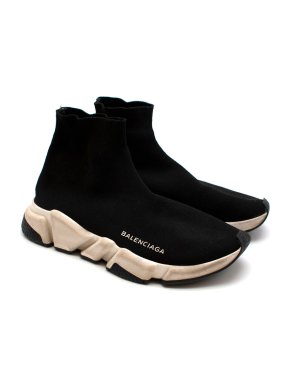 Balenciaga Black Speed Trainers