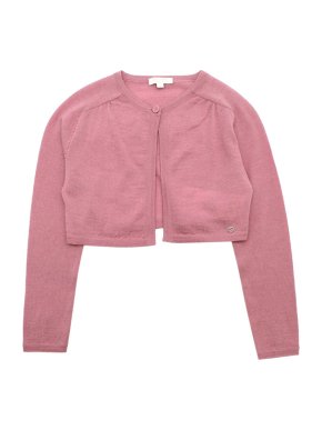 Gucci Kids Rose Pink Wool Knitted Cardigan